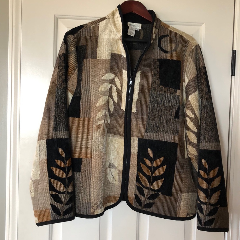 Coldwater Creek zipped jacket size 2X.